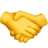 icono de un apreton de manos entre dos personas